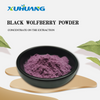 Schwarzes Wolfberry -Pulver